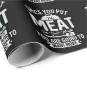 Mijn vlees Barbecue BBQ Cadeaupapier (Rol Hoek)