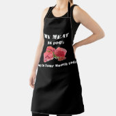 Mijn vlees gaat vandaag voor 100% in je mond schort (Insitu)