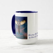 Mijn vleugels spreiden mok (Voorkant links)