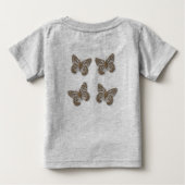 Mijn vlinder T-shirt gepersonaliseerd (Achterkant)