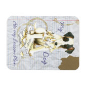 Mijn vloeiende fox terrier tegen Mijn lesplan Magneet (Horizontaal)