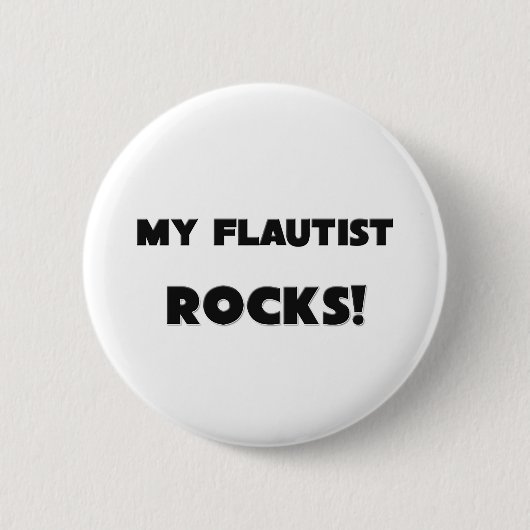 MIJN VLUCHTE ROCKS! RONDE BUTTON 5,7 CM (Voorkant)