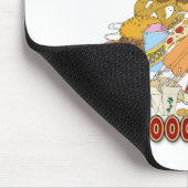 Mijn voedselpiramide ~ Brok Food Snacks Muismat (Hoek)