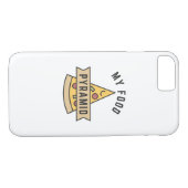 Mijn voedselpiramide Case-Mate iPhone case (Achterkant (Horizontaal))