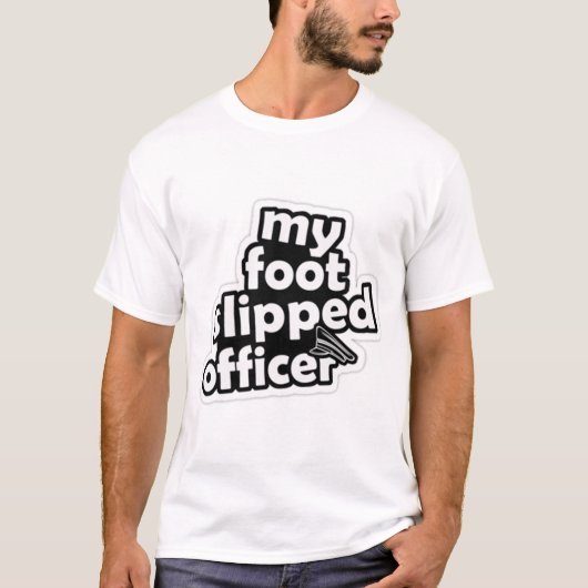 Mijn voetgegipte agent t-shirt (Voorkant)