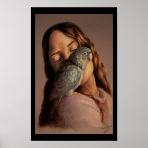 Mijn vogel en ik poster