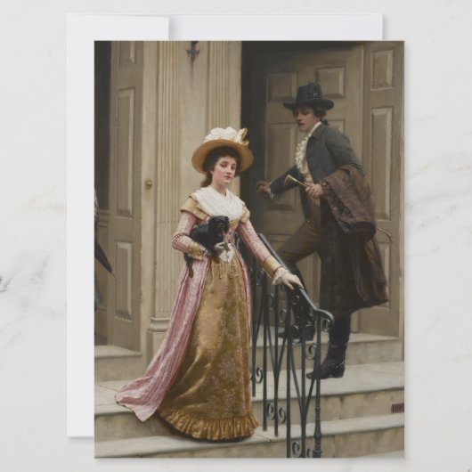 Mijn volgende-deurbuur (het Vlikken paar) (Schoonh Kaart (Voorkant)