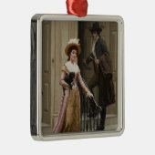 Mijn volgende-deurbuur (het Vlikken paar) (Schoonh Metalen Ornament (Rechts)