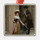 Mijn volgende-deurbuur (het Vlikken paar) (Schoonh Metalen Ornament (Voorkant)