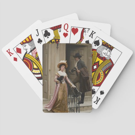 Mijn volgende-deurbuur (het Vlikken paar) (Schoonh Pokerkaarten (Achterkant)