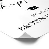 Mijn volgende hoofdstuk begint op het afstudeerfee poster (Hoek)