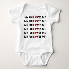 MIJN VOLGENDE HOORT ME - RED HEART Baby Bodysuit