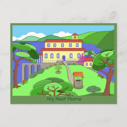 Mijn volgende startpunt briefkaart (Voorkant)