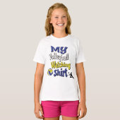 Mijn Volleybal Kijkshirt T-shirt (Voorkant volledig)