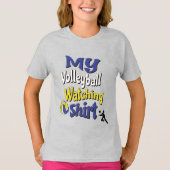 Mijn Volleybal Kijkshirt T-shirt (Voorkant)