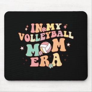 Mijn Volleybal Moeder Era Game Dag Schattige Retro Muismat