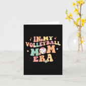 Mijn Volleyball Moeder Tijdperk Wedstrijd Dag Scha Kaart (Gele Bloem)