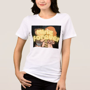 Mijn Voor Altijd Mooie Kawaii Chibi Trouw Aanzoek Tri-Blend Shirt