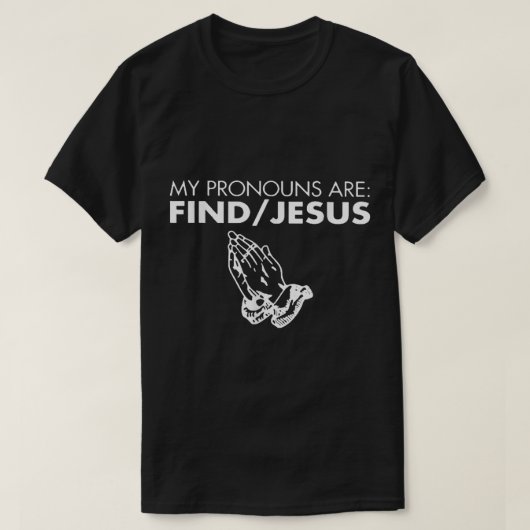 Mijn voorgangers zijn dat Jezus haar Christelijk b T-shirt (Design voorkant)