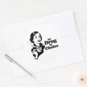 MIJN VOORKEURSDRUG RONDE STICKER (Envelop)