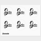 MIJN VOORKEURSDRUG RONDE STICKER (Vel)