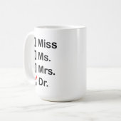 Mijn voornaam is Doctor Koffiemok (Voorkant links)