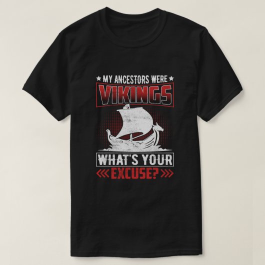 Mijn voorouders waren viking t-shirt (Design voorkant)