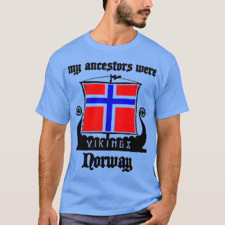 Mijn voorouders waren wandelaars en legden de drak t-shirt