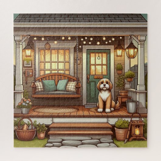 Mijn voorportaal puzzel legpuzzel (Verticaal)