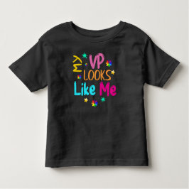 Mijn VP lijkt me kleurrijk Kinder Shirts
