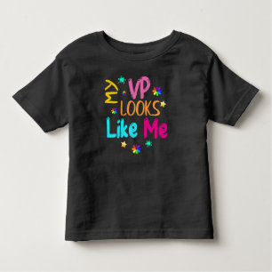 Mijn VP ziet eruit als ik kleurrijk Kinder Shirts