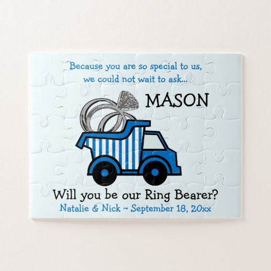 Mijn vraag over Ring Bearer Legpuzzel (Horizontaal)