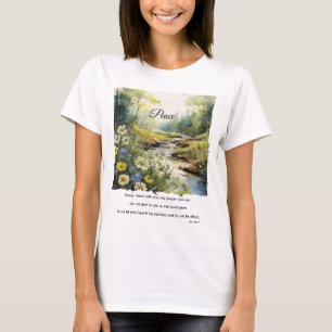Mijn Vrede Geef Ik U Christelijk T-Shirt