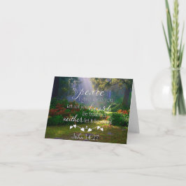 Mijn vredestuin notitiekaartje