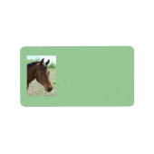 Mijn vriend, de Adresetiketten Etiket (Voorkant)