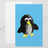 Mijn vriend de pinguïn briefpapier (Voorkant / Achterkant)