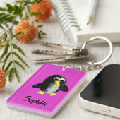 Mijn vriend de pinguïn sleutelhanger (Voorkant Rechts)