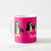 Mijn vriend de pinguïn, speciaal voor kinderen koffiemok (Voorkant links)