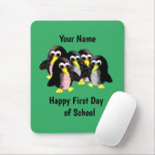 Mijn vriend de pinguïn, speciaal voor kinderen muismat (Met muis)