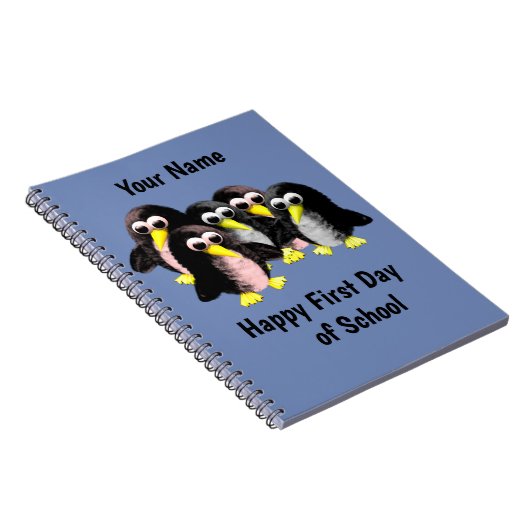 Mijn vriend de pinguïn, speciaal voor kinderen notitieboek (Rechterzijde)