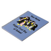 Mijn vriend de pinguïn, speciaal voor kinderen notitieboek (Linkerzijde)