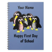Mijn vriend de pinguïn, speciaal voor kinderen notitieboek (Voorkant)