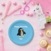 Mijn vriend de pinguïn, speciaal voor kinderen Pap Papieren Bordje (Feest)