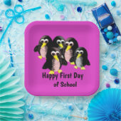 Mijn vriend de pinguïn, speciaal voor kinderen papieren bordje (Feest)