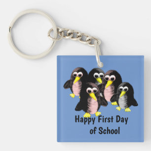 Mijn vriend de pinguïn, speciaal voor kinderen sleutelhanger
