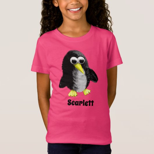 Mijn vriend de pinguïn, speciaal voor kinderen t-shirt (Voorkant)