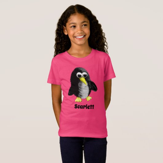 Mijn vriend de pinguïn, speciaal voor kinderen t-shirt (Voorkant volledig)