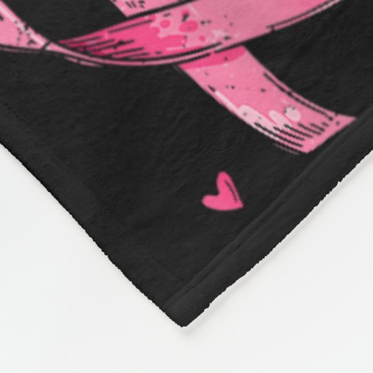 Mijn vriend en mijn held samen zullen we borstkank fleece deken (Hoek)