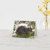 Mijn vriend Fuzzy Kaart (Gele Bloem)