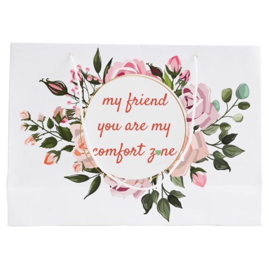 Mijn vriend groot cadeauzakje (Achterkant)